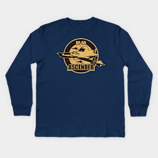 XP-55 Ascender (distressed) Kids Long Sleeve T-Shirt